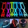 Luces led estilo TRON para casco de motocicleta