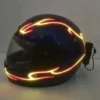 Luces LED de fuego para casco motocicleta y seguridad nocturna