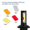 Luces LED delanteras (altas) estroboscópicas, antinieblas 60W de enchufes H4 H7 H8 H9 H11 9005 9006