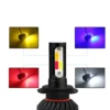 Luces LED delanteras (altas) estroboscópicas, antinieblas 60W de enchufes H4 H7 H8 H9 H11 9005 9006