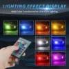 2 unidades de luces delanteras LED bajas antiniebla de enchufes H8 H11 H3 H7 5050SMD 9005 Hb3 H27 880 881 RGB
