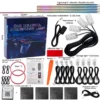 Streamer sinfónico de zona Dual 18 en 1, luz ambiental para coche, LED Interior a todo Color, tira acrílica de neón RGB, Kit de iluminación de ambiente, aplicación
