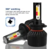 Luces LED delanteras (altas) estroboscópicas, antinieblas 60W de enchufes H4 H7 H8 H9 H11 9005 9006