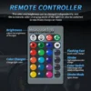 2 unidades de luces delanteras LED bajas antiniebla de enchufes H8 H11 H3 H7 5050SMD 9005 Hb3 H27 880 881 RGB